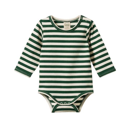 Nature Baby Stretch Jersey L/S Bodysuit